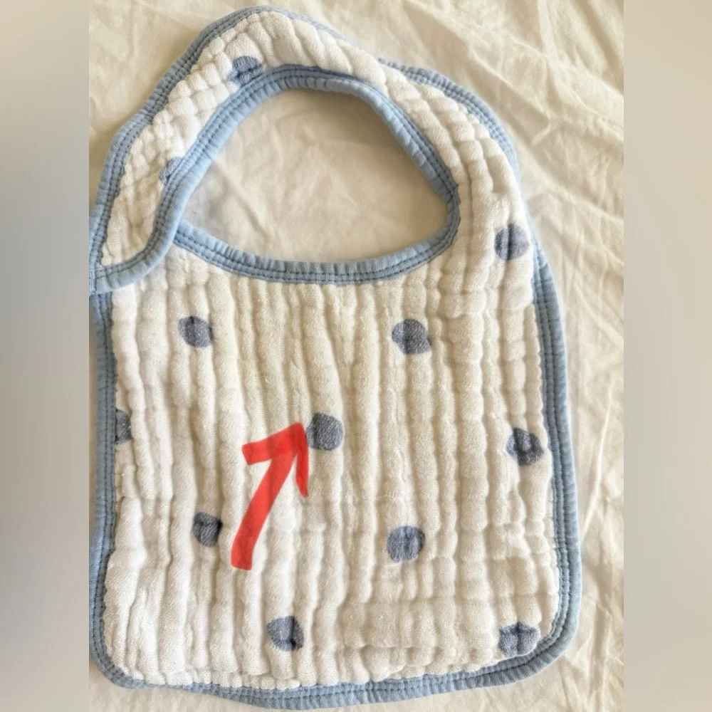 Aden + Anais Baby Bib Muslin, Burp Cloth Infant Toddler Newborn 6 PCS/ 2 Sets
